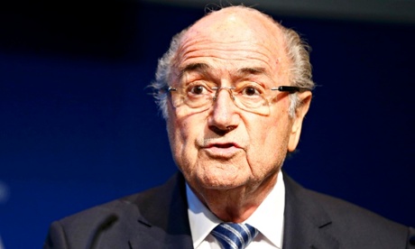 Sepp Blatter, the Fifa president