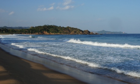 The beach of Hamhung, where the surf camp will be visited.
