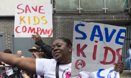 Kids Company protest