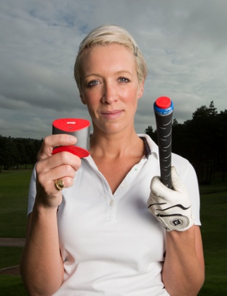 Georgie Bingham arms herself with the Game Golf.