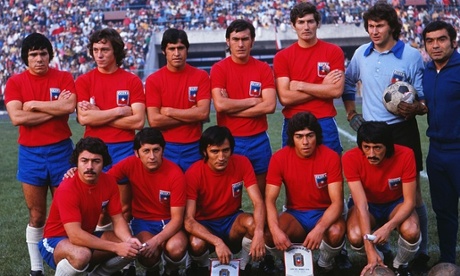 Chile’s team for the 1974 World Cup