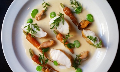 Roasted monkfish at Newman Arms.