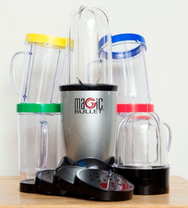 Too many gizmos ... the Magic Bullet. Photograph: Linda Nylind