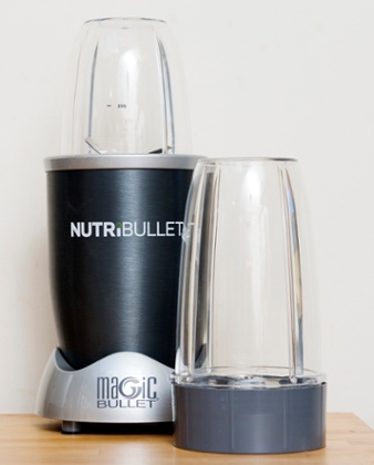 Lovely texture ... the Nutribullet. Photograph: Linda Nylind