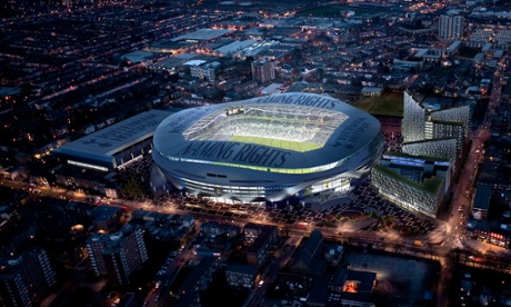 Tottenham's proposed new stadium, which should be ready for the 2018-19 season.