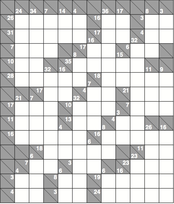 Kakuro 1,484 hard Life and style The Guardian