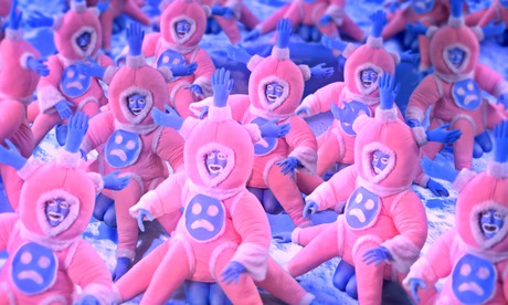 Germs, 2013, by Rachel Maclean, part of Electronic Superhighway.