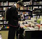 Book browser in Waterstone's