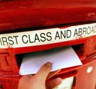 Royal Mail letter box