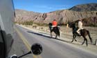 Mike Carter's in Argentina on his motorbike trip across South America