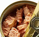 Tuna tinned canned