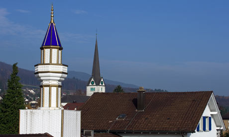 One of only four minarets in Switzerland