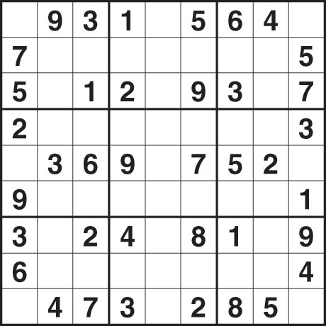 Sudoku Easy Printable on Sudoku 1247 Easy Photograph Guardian