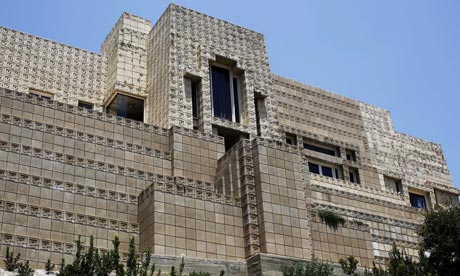 Ennis House, designed by Frank Lloyd Wright