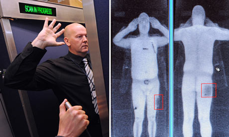 airport scanner. Airport body scanner