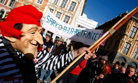 Lille pension reform demonstration