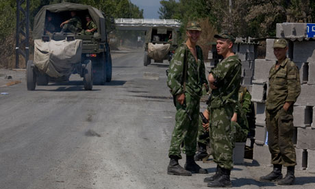 Russian troops in Georgia