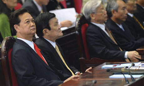 Vietnamese prime minister Nguyen Tan Dung