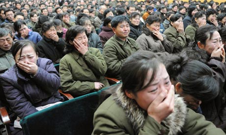 North Koreans lament the death of Kim Jong-il