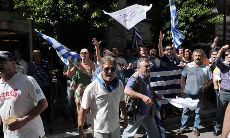 Greek protest