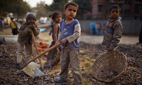 Child workers in India