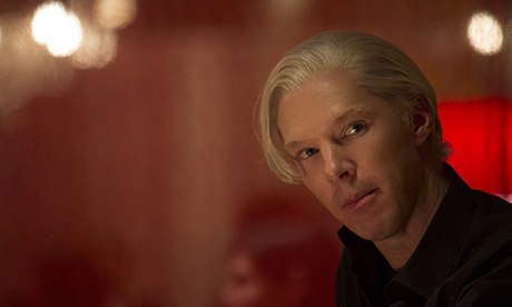 Benedict Cumberbatch as WikiLeaks founder Julian Assange in The Fifth Estate