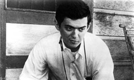 Stanley Kubrick on the set of his first film, Fear and Desire