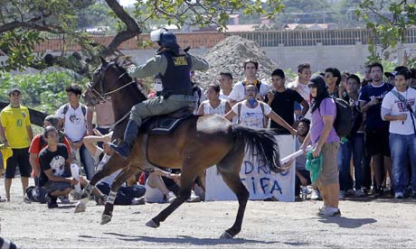 Riot police Brazil