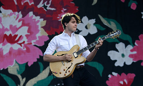 Ezra Koenig lead singer of Vampire Weekend