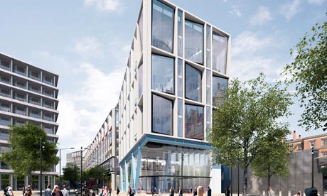 Google's proposed building for King's Cross in London