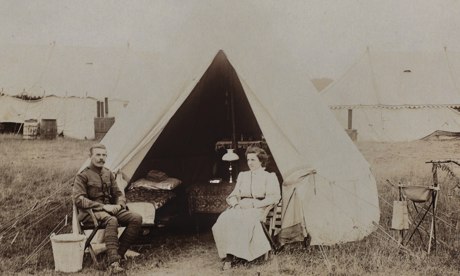 Arthur Harrington pictured with his wife Florence 