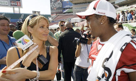 Ines Sainz, TV sports reporter