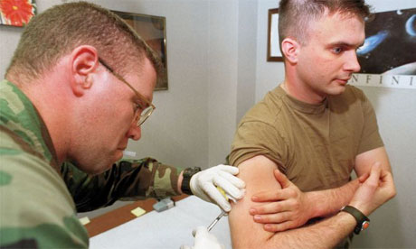 anthrax vaccination in US military