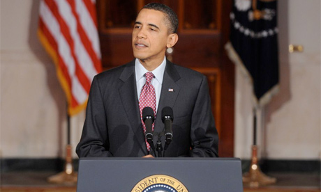 President Barack Obama on Egypt, after Mubarak steps down