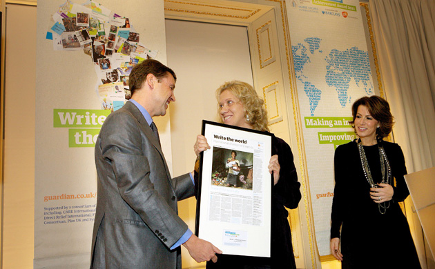 International Development awards 2011: angela robson