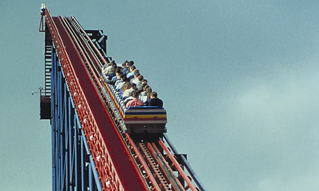 Rollercoaster in Blackpool