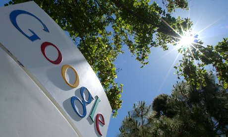 Sign at Google's HQ