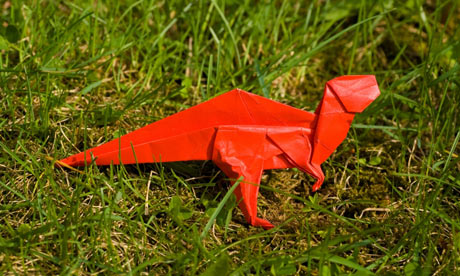 Paper dinosaur