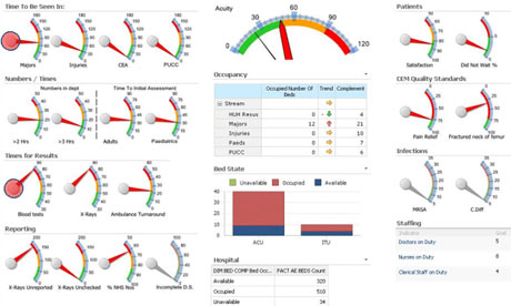 Clincial dashboard demonstrator