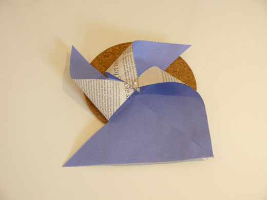 Windmill: Three blades on a windmill