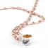 Valentines Day jewellery: Tea cup charm necklace