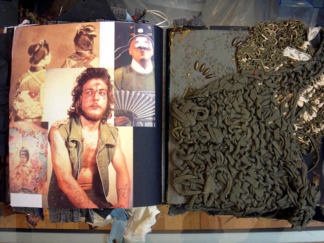 Designers sketchbooks: Fashion designers sketchbooks: John Galliano