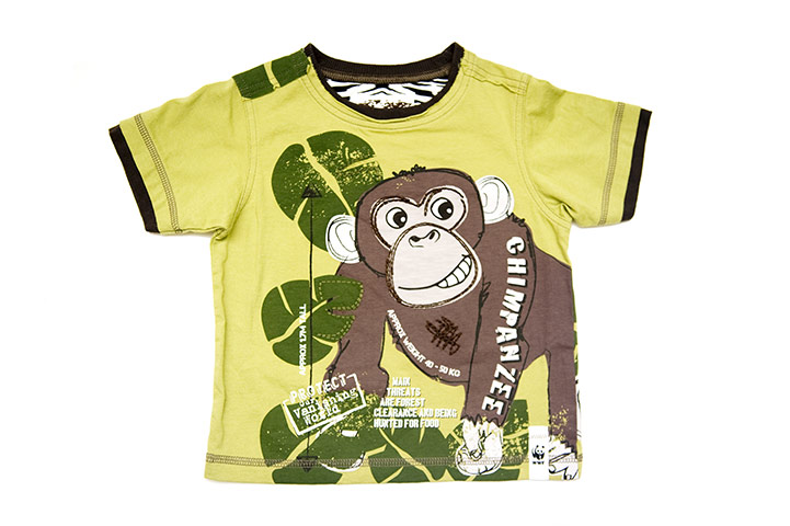 Fairtrade kids: Fairtrade monkey T-shirt