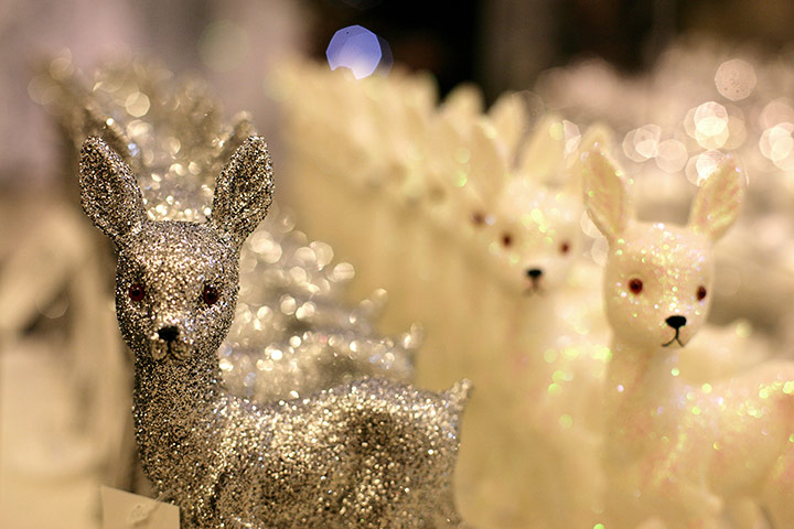 Selfridges Christmas shop: Christmas decorations in Selfridges