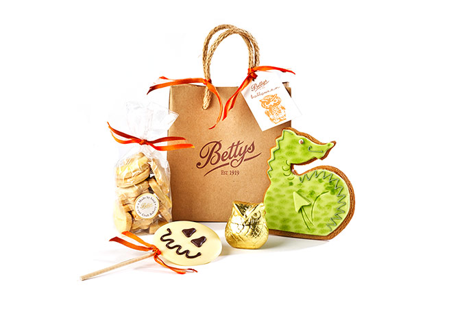 Halloween treats: Betty's Halloween gift bag
