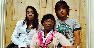 Constance Briscoe with her children