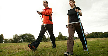 Walking / walking sticks / Hampstead Heath / work-out