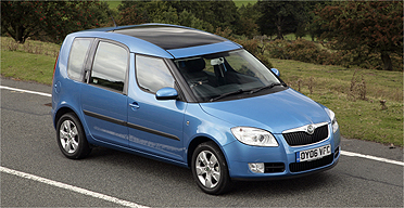 Skoda Roomster / car