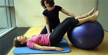 Pilates in the gym