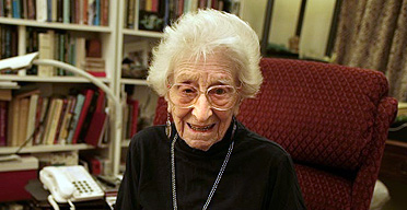 Rose Hacker, a journalist at the age of 100